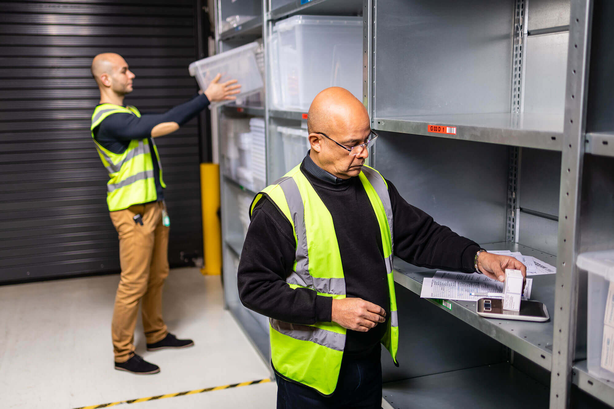 Product inspection at Myonex UK – Clinical Storage and Distribution