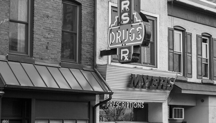 Myers Drug Store in Norristown PA