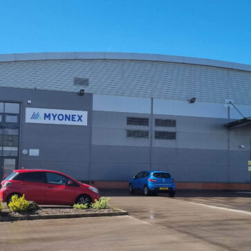 Exterior of Myonex UK – Clinical Trial Packaging and Labeling, Storage and Distribution Facility