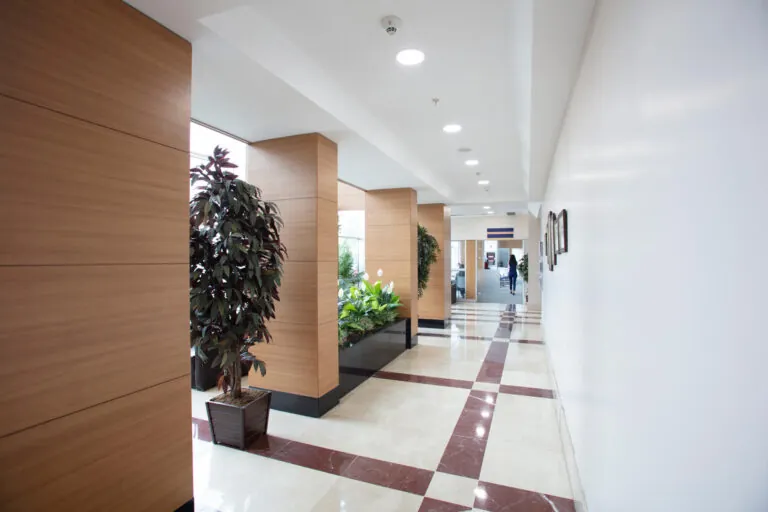 Hospital corridor